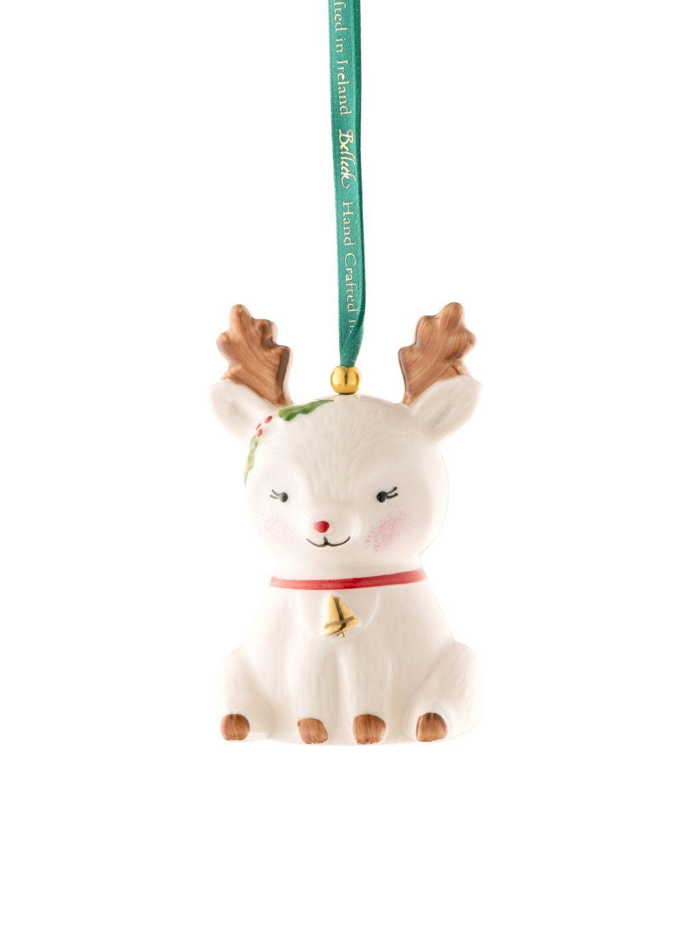ORNAMENTS BELLEEK ORNAMENT - Reindeer