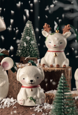 ORNAMENTS BELLEEK ORNAMENT - Reindeer