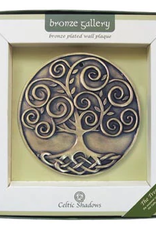 PLAQUES & GIFTS CELTIC BRONZE GALLERY WALL PLAQUE - Tree of Life