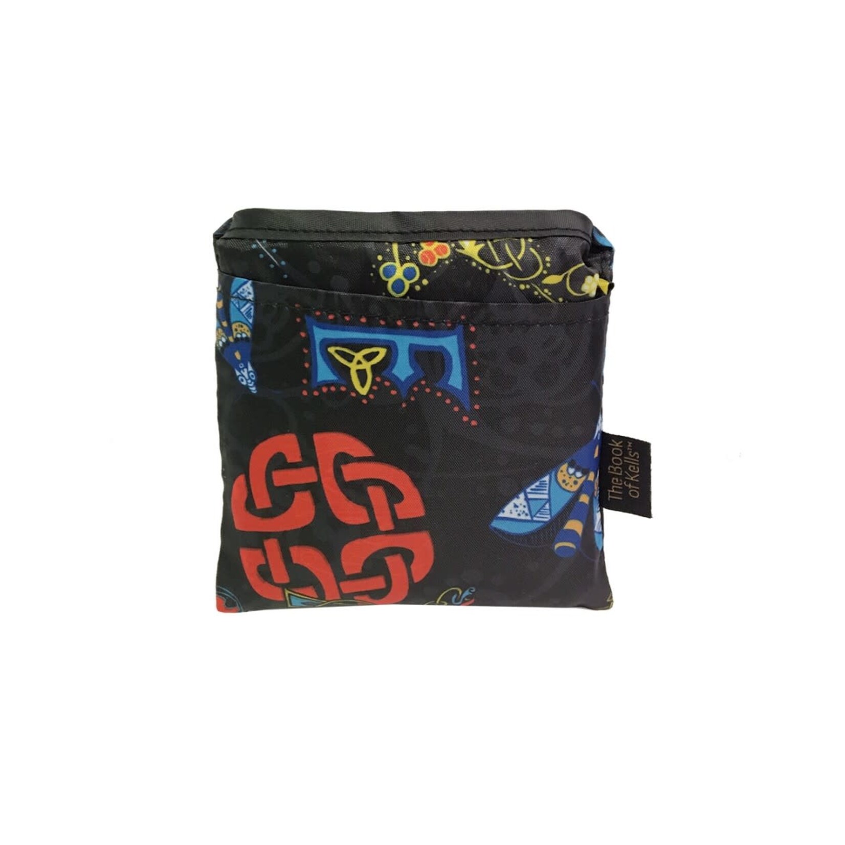 ACCESSORIES BOOK of KELLS REUSABLE SHOPPING TOTE w/ CELTIC LETTERS