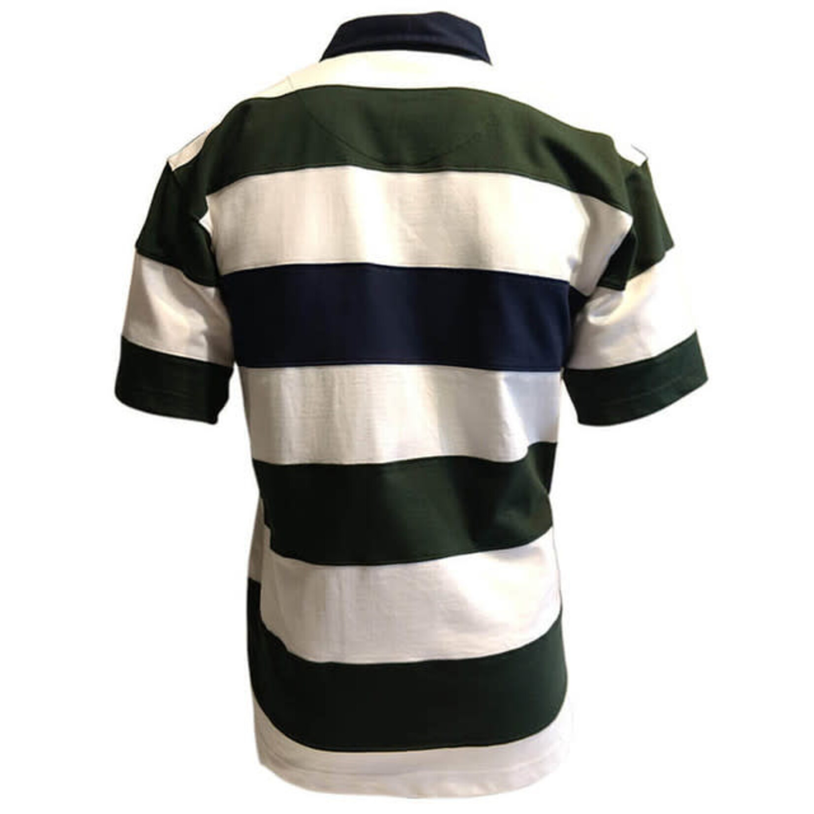 SPORTSWEAR LANSDOWNE ADULT SHORT SLEEVE RUGBY - BotGrn/Wht