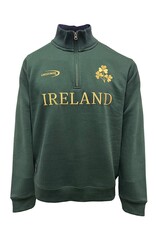 SWEATSHIRTS LANSDOWNE IRL GLD SHAM QURT ZIP SWEATSHIRT