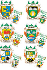 NOVELTY IRELAND COUNTY DECAL