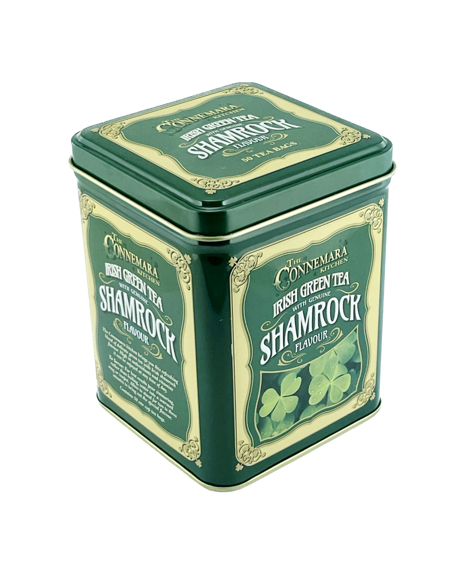 TEAS TIN OF IRISH SHAMROCK TEA (115g)
