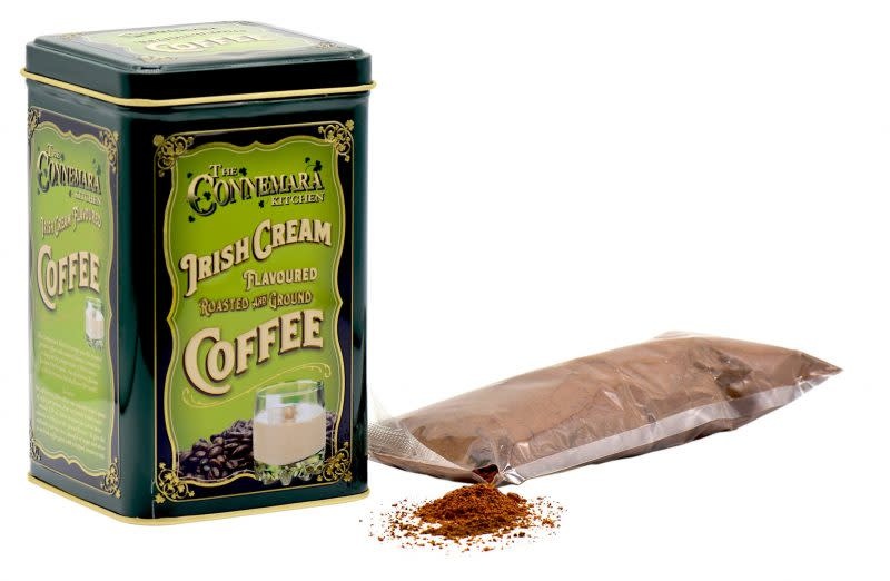 TEAS TIN OF IRISH CREAM FLAVOURED COFFEE (100g)