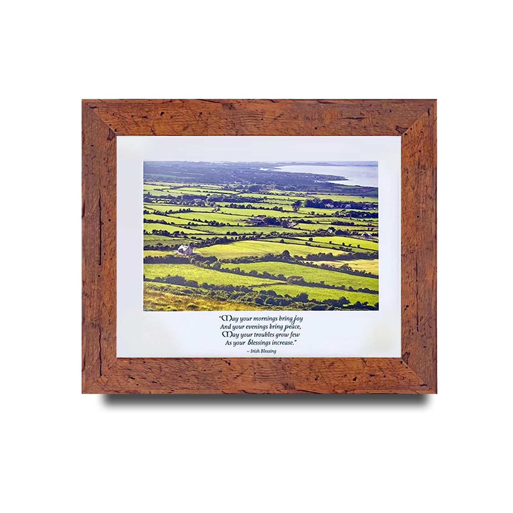 PLAQUES, SIGNS & POSTERS CLEARANCE: QUOTAGRAPH - Blessings Increase Irish Landscape :FINAL SALE