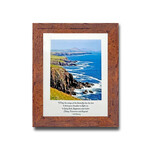 PLAQUES, SIGNS & POSTERS CLEARANCE: QUOTAGRAPH - Irish Coastline Blessing :FINAL SALE