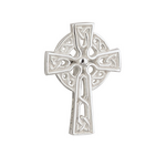 PINS & BROOCHES LITTLE TARA PLATED CELTIC CROSS PIN
