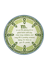 VASES & BOWLS CELTIC CLARA BOWL -  MAY PEACE & PLENTY (5.5")