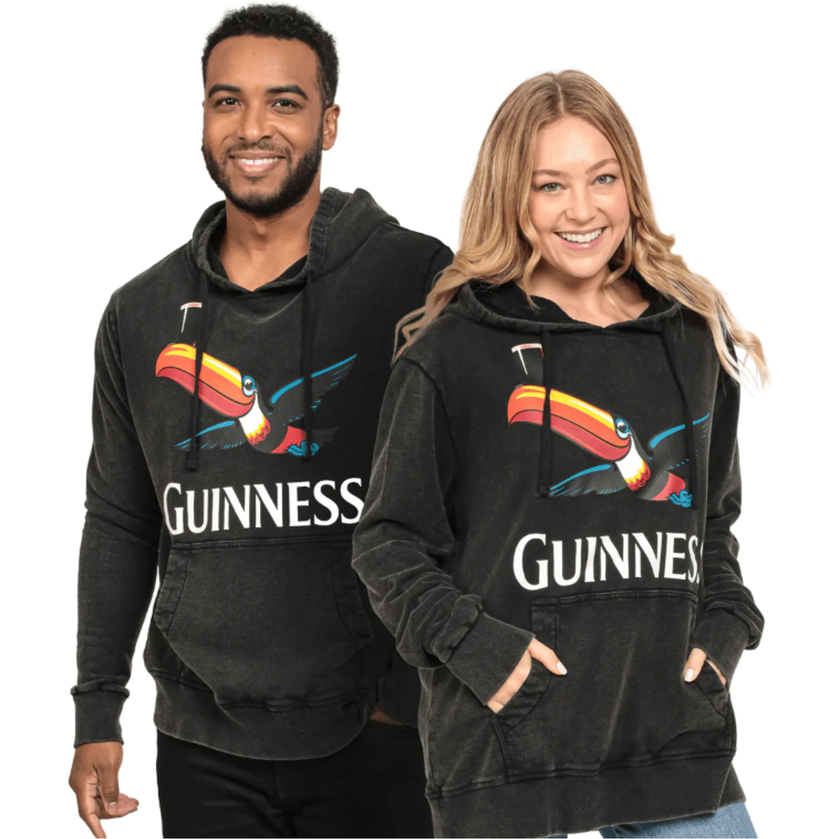 SWEATSHIRTS GUINNESS TOUCAN PREMIUM LABEL HOODIE