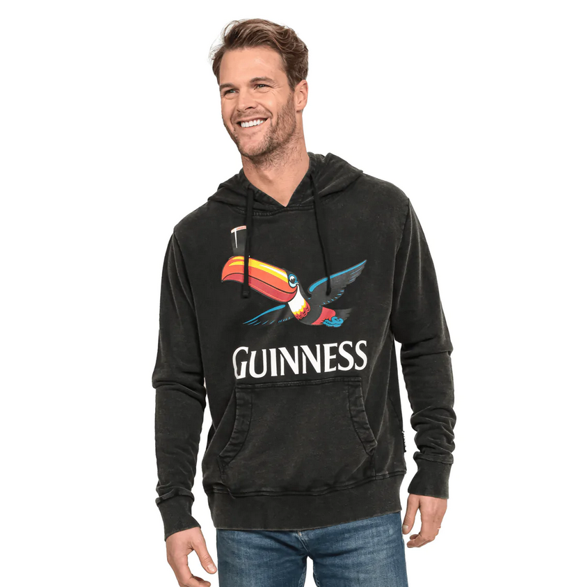 GUINNESS TOUCAN PREMIUM LABEL HOODIE - Irish Crossroads