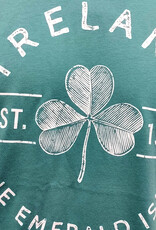 SWEATSHIRTS OCEAN GREEN SHAMROCK HOODIE