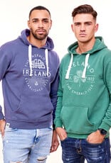 SWEATSHIRTS OCEAN GREEN SHAMROCK HOODIE