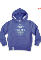 KIDS CLOTHES CLEARANCE: CORNFLOWER BLUE CELTIC LABEL KIDS HOODIE :FINAL SALE