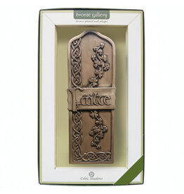 PLAQUES, SIGNS & POSTERS CELTIC BRONZE GALLERY WALL PLAQUE - Failte Welcome