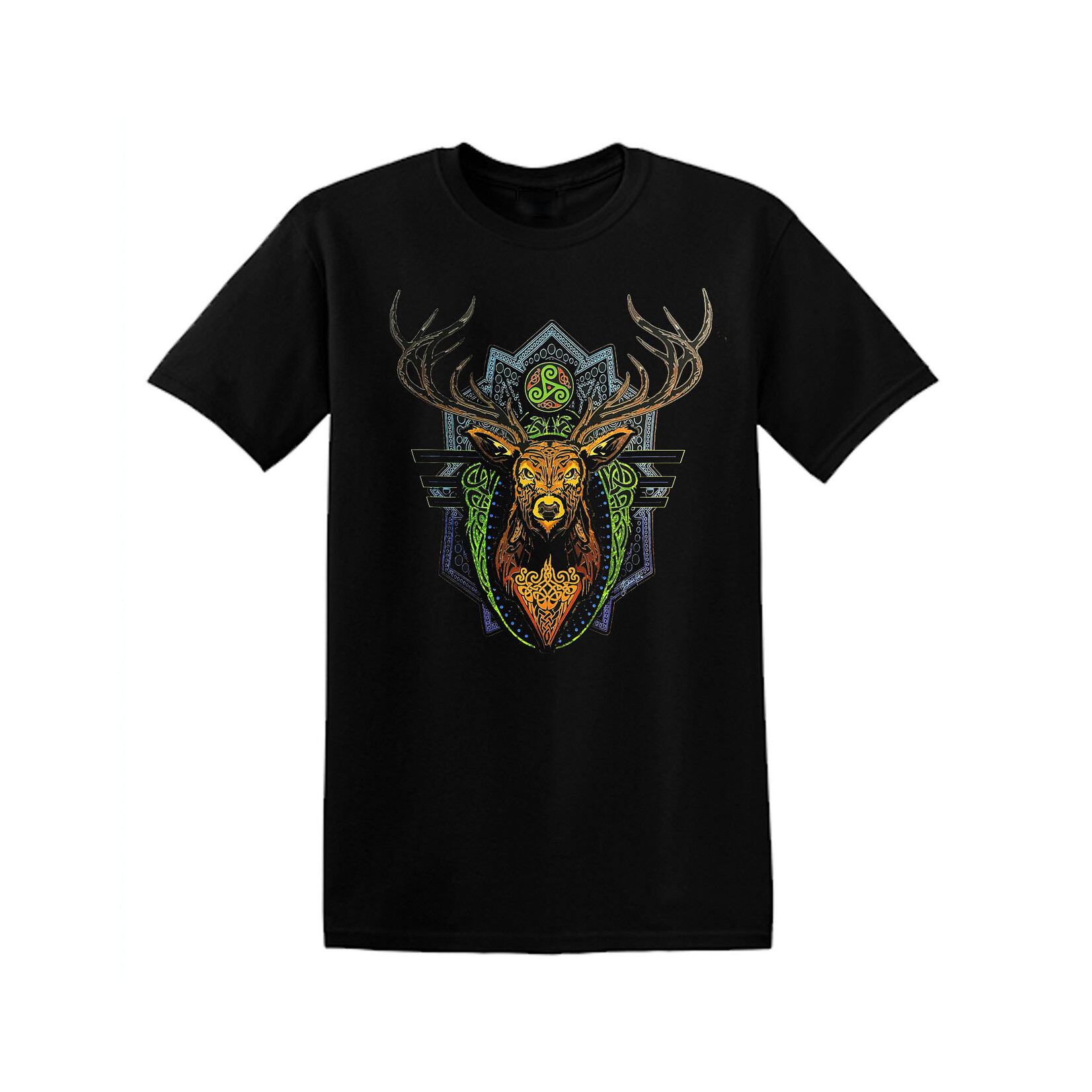 SHIRTS CLEARANCE: CELTIC KINGDOM STAG SHIRT :FINAL SALE