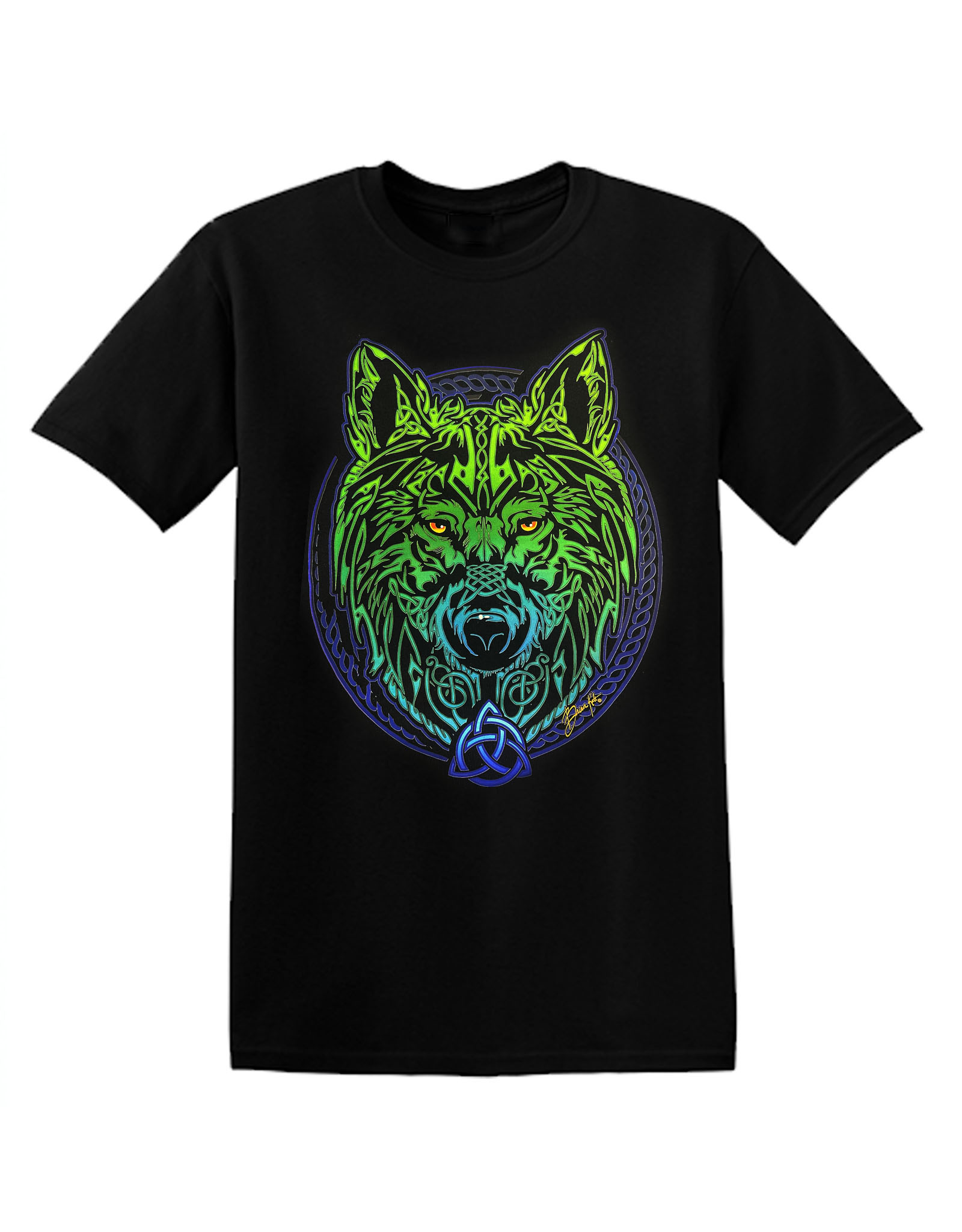 SHIRTS CELTIC KINGDOM WOLF SHIRT