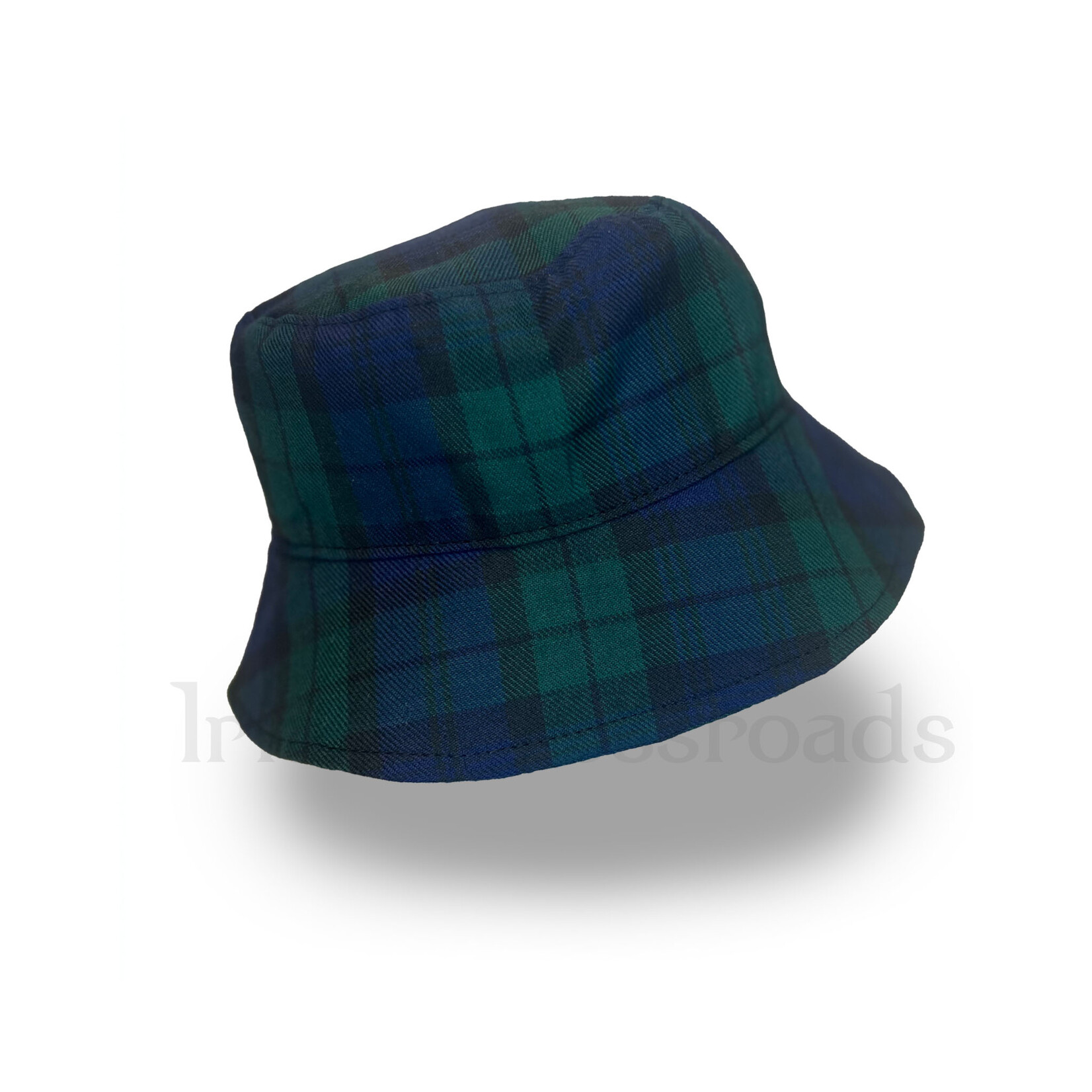 BABY CLOTHES TARTAN TOTS BUCKET HAT - Blackwatch