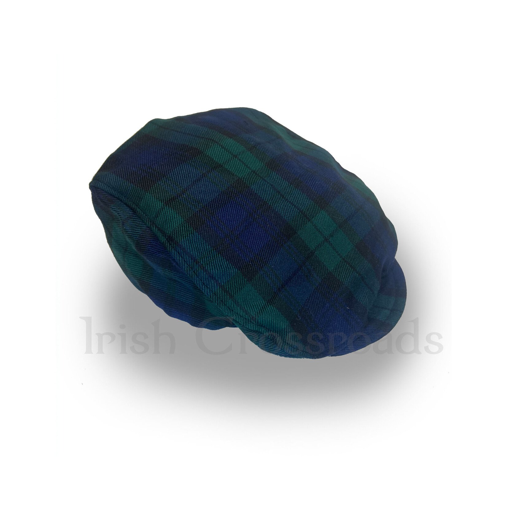 BABY ACCESSORIES TARTAN TOTS FLAT HAT - Blackwatch