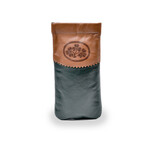 ACCESSORIES TINNAKEENLY GLASSES SNAP CASE - Shamrock Grn/Tan Leather
