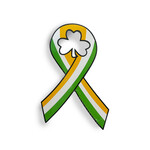 KEYCHAINS/CAR/ETC IRISH RIBBON CAR MAGNET