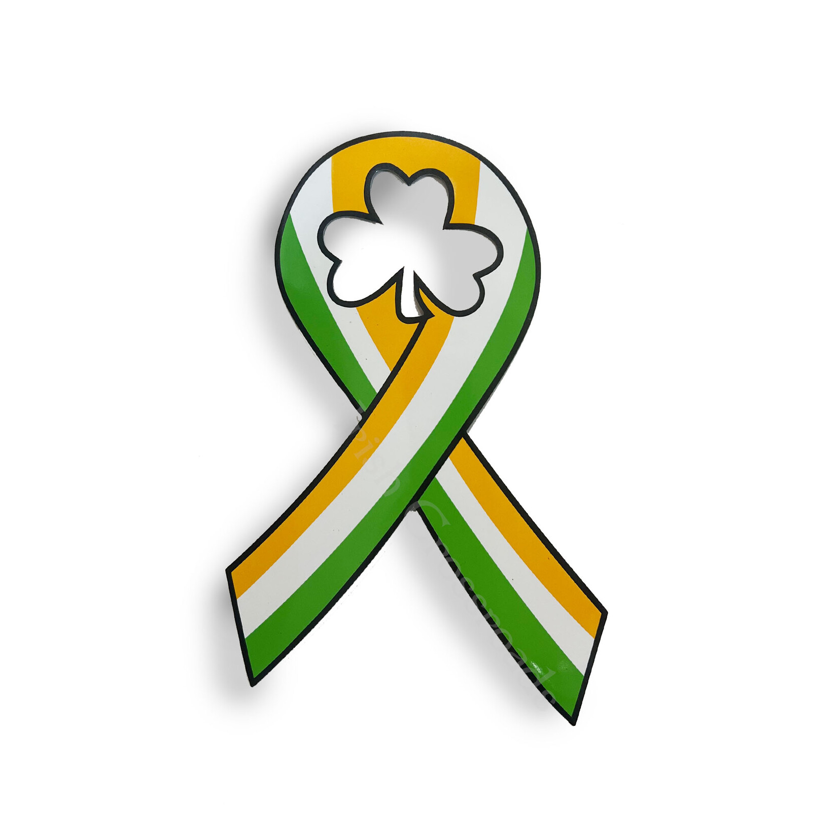 KEYCHAINS/CAR/ETC IRISH RIBBON CAR MAGNET