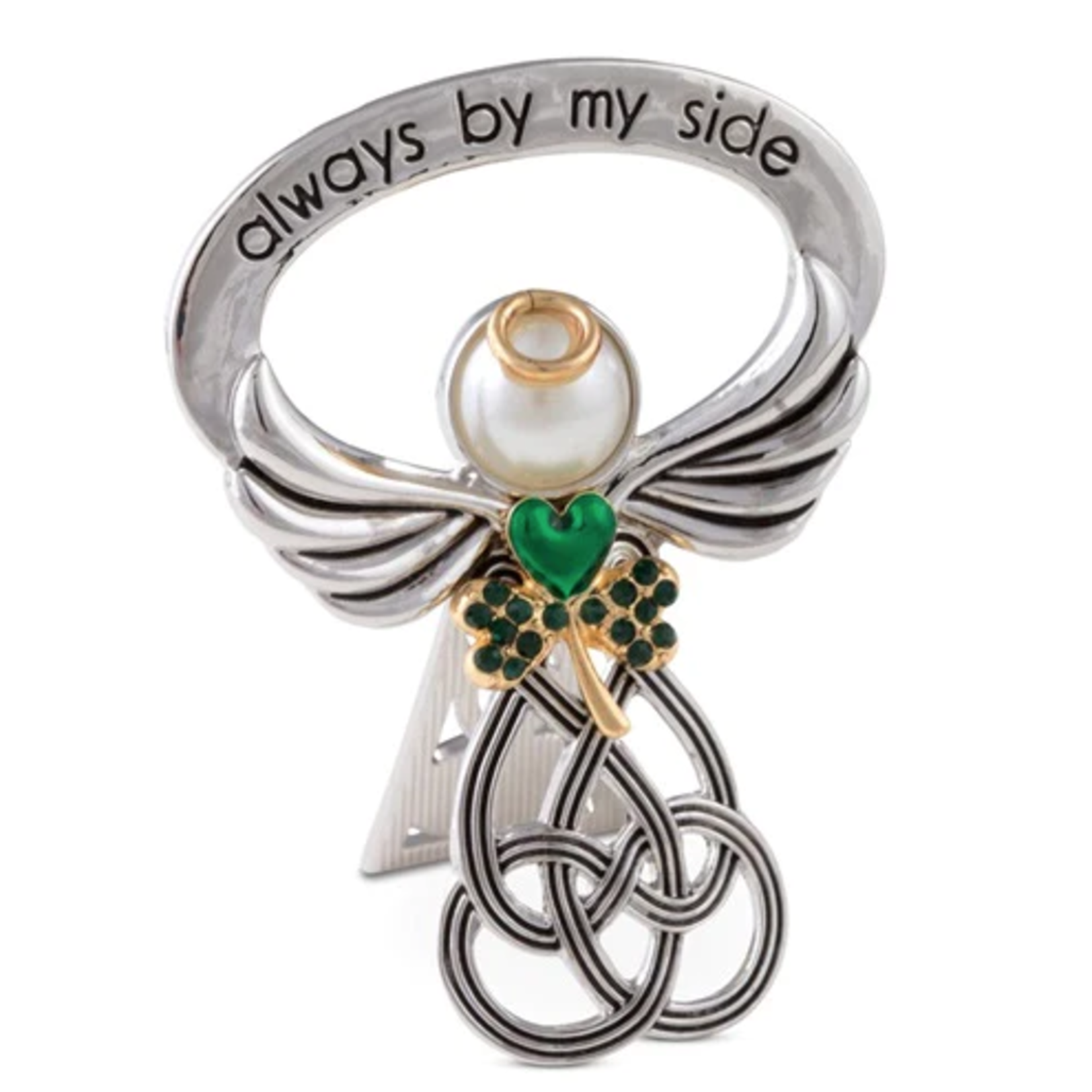 ANGELS “ALWAYS BY MY SIDE” IRISH ANGEL STANDING ORNAMENT