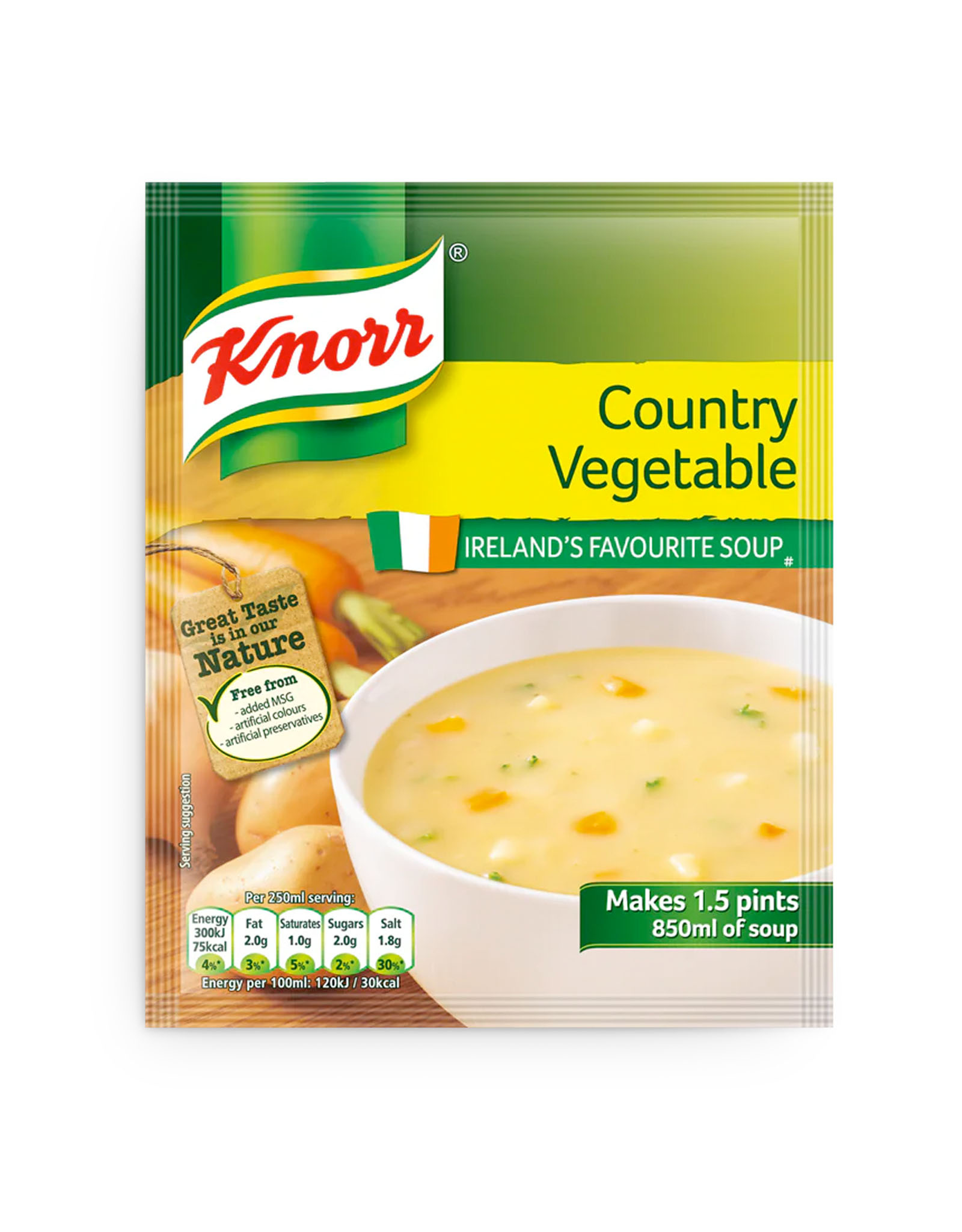 PANTRY STAPLES KNORR COUNTRY VEGETABLE SOUP (72g)