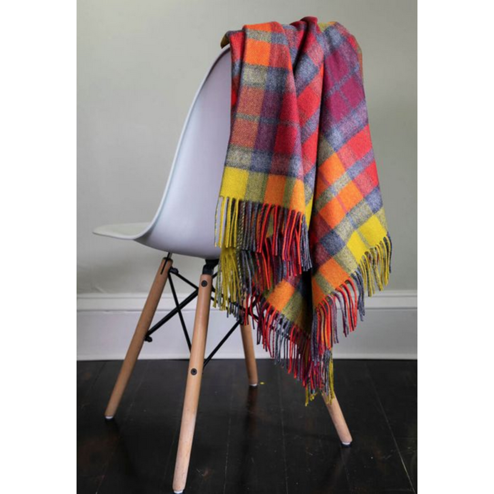 TAPESTRIES, THROWS, ETC. LOCHCARRON LAMBSWOOL LAP BLANKET - Bucchannan Berry
