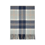 TAPESTRIES, THROWS, ETC. LOCHCARRON LAMBSWOOL LAP BLANKET - Bannockbane Grey