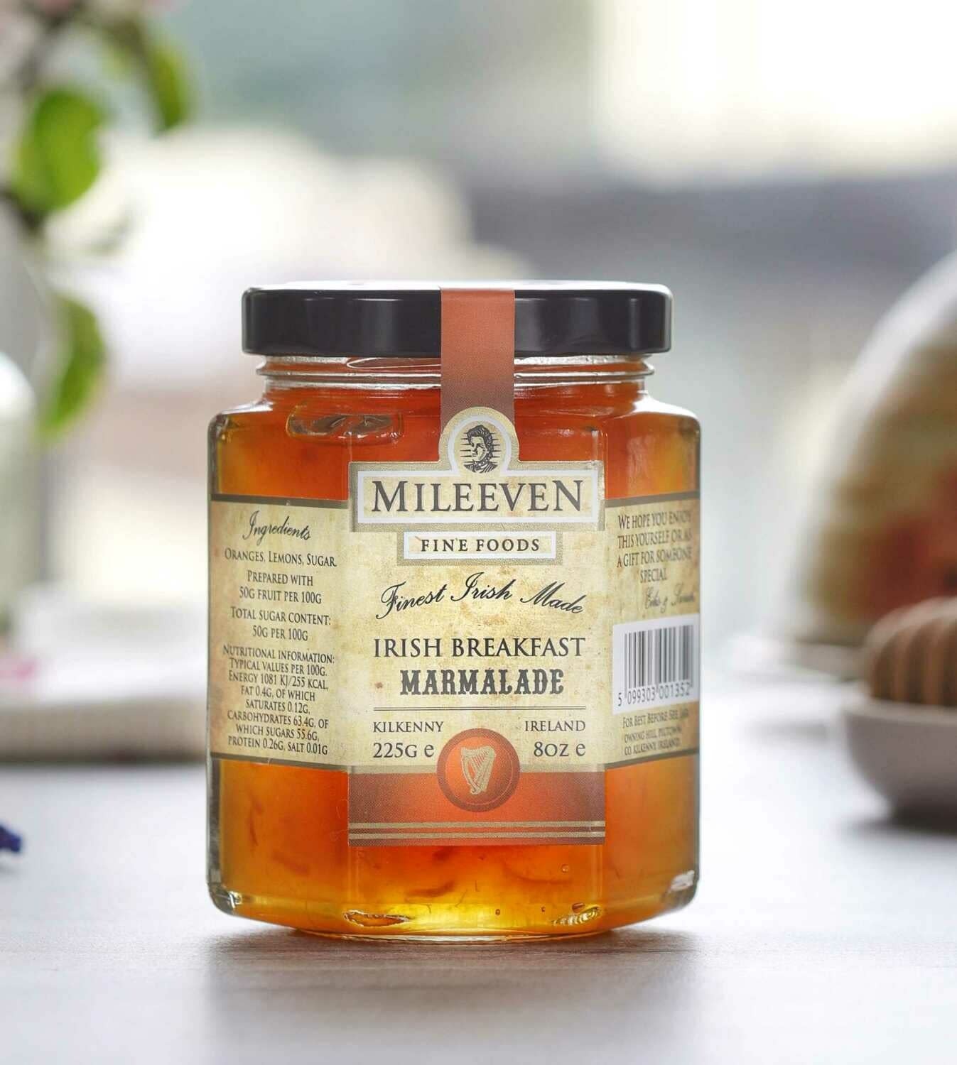 JAMS & SAUCES MILEEVEN IRISH BREAKFAST MARMALADE (225g)