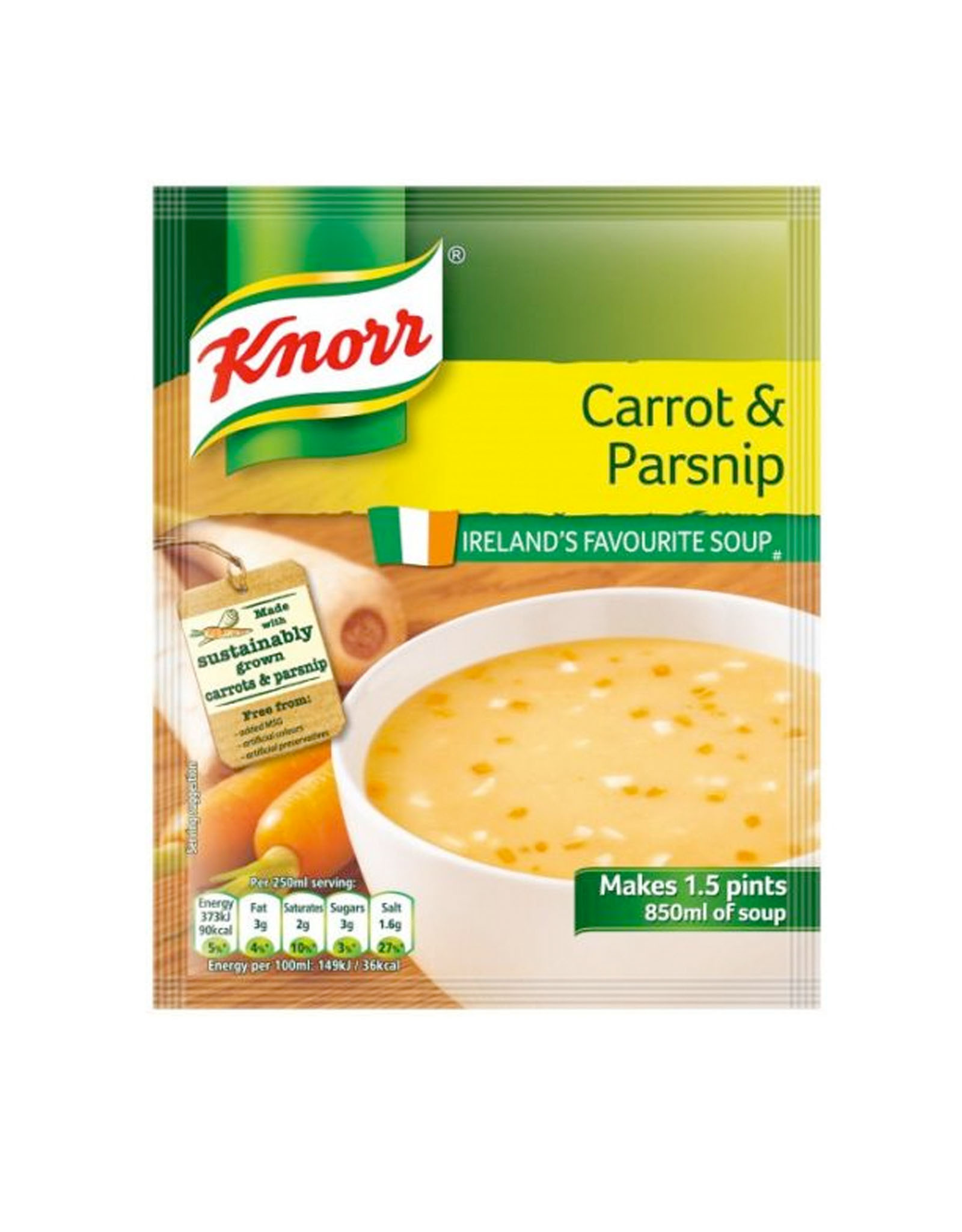 PANTRY STAPLES KNORR CARROTS & PARSNIPS SOUP (73g)