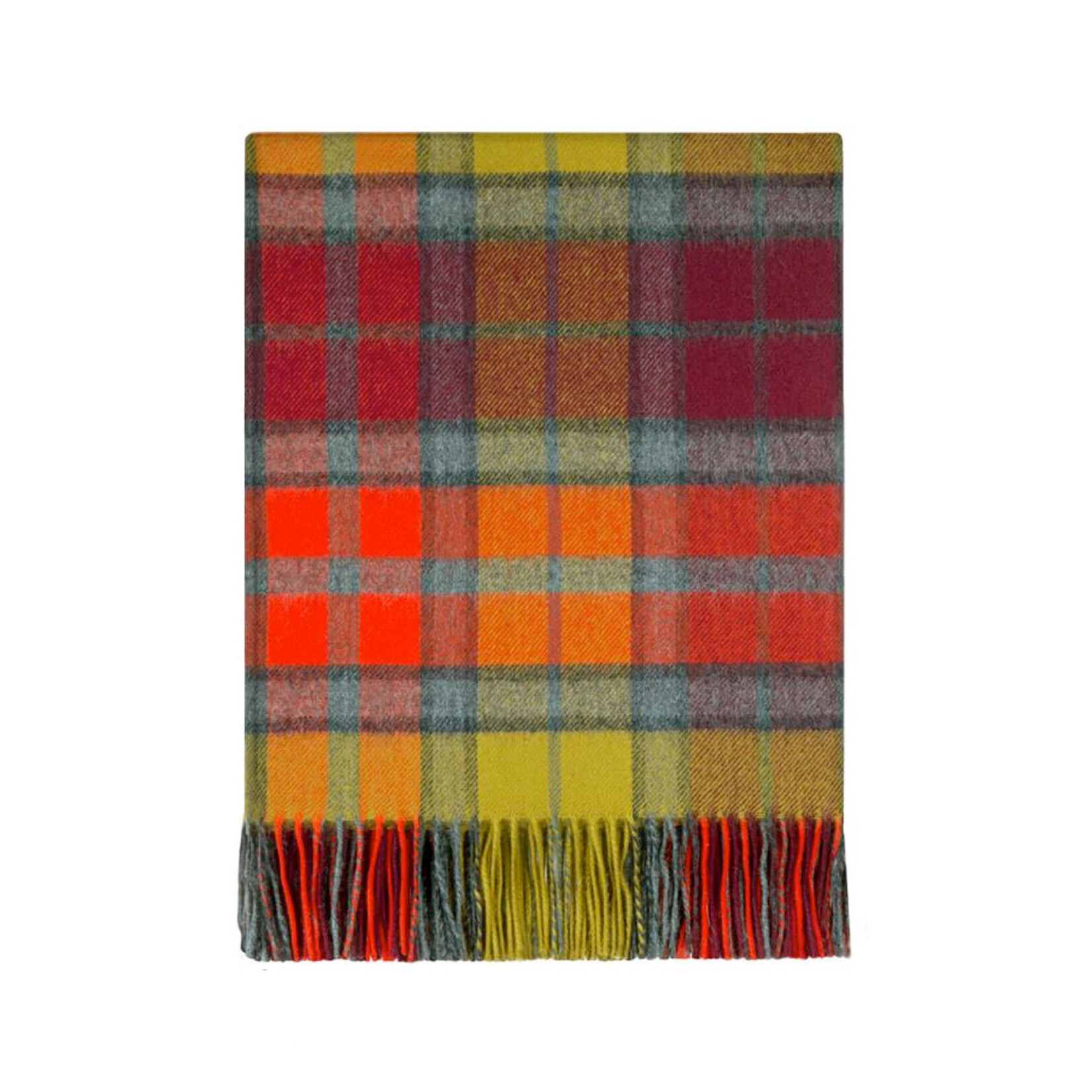 TAPESTRIES, THROWS, ETC. LOCHCARRON LAMBSWOOL LAP BLANKET - Bucchannan Berry