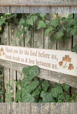 PLAQUES, SIGNS & POSTERS "THANK YOU FOR...” CARVED WOOD SIGN