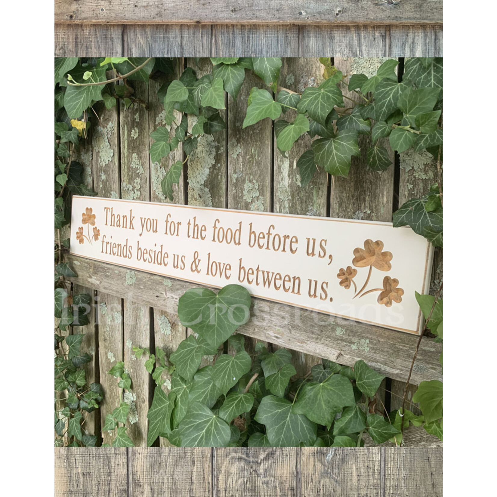 PLAQUES, SIGNS & POSTERS "THANK YOU FOR...” CARVED WOOD SIGN