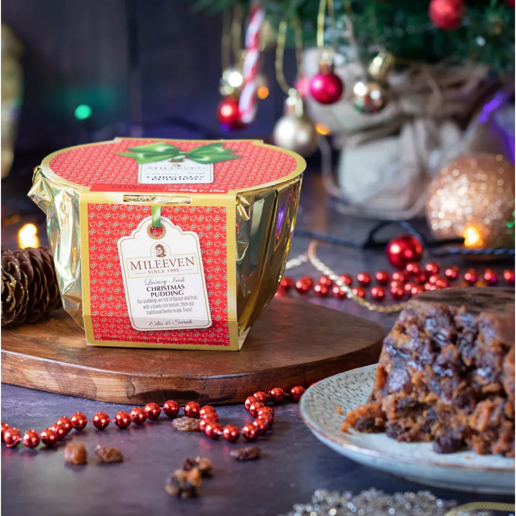 HOLIDAY TREATS MILEEVEN LUXURY CHRISTMAS PUDDING (450g)