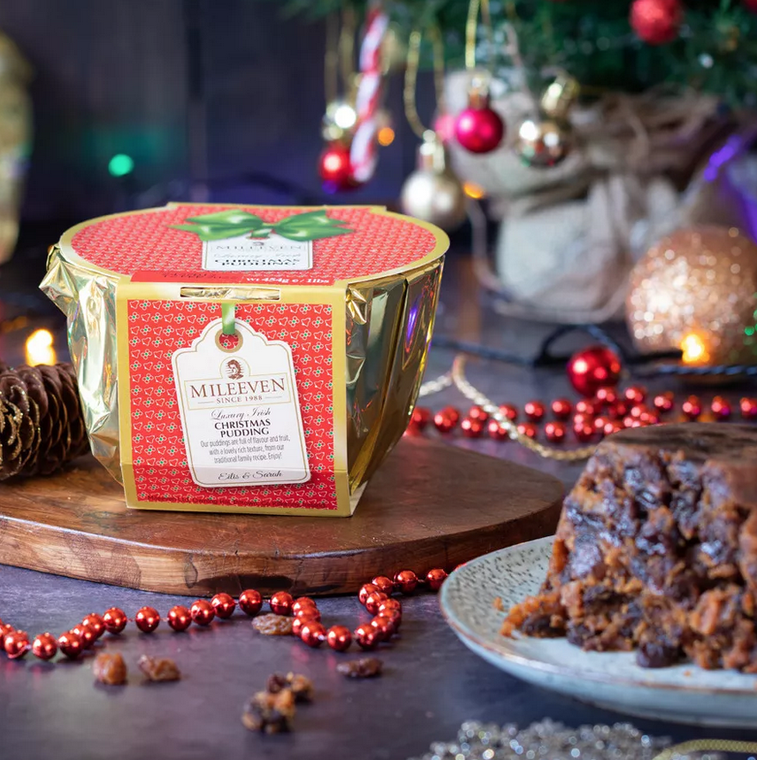 HOLIDAY TREATS MILEEVEN LUXURY CHRISTMAS PUDDING (454g)
