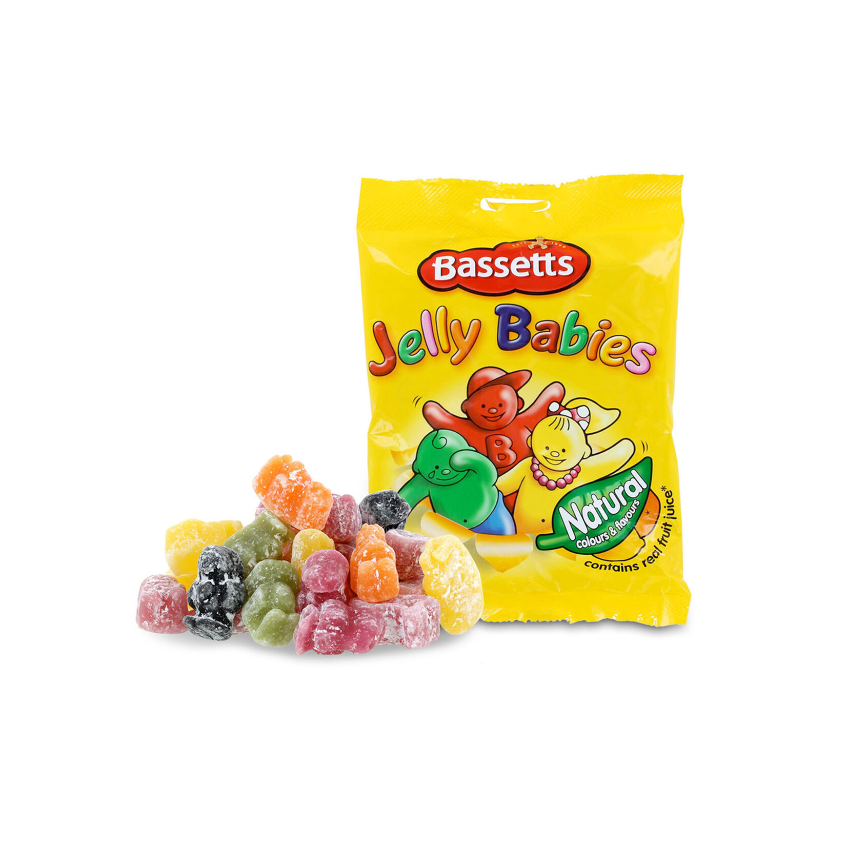 CANDY MAYNARD BASSETTS JELLY BABIES BAG (165g)
