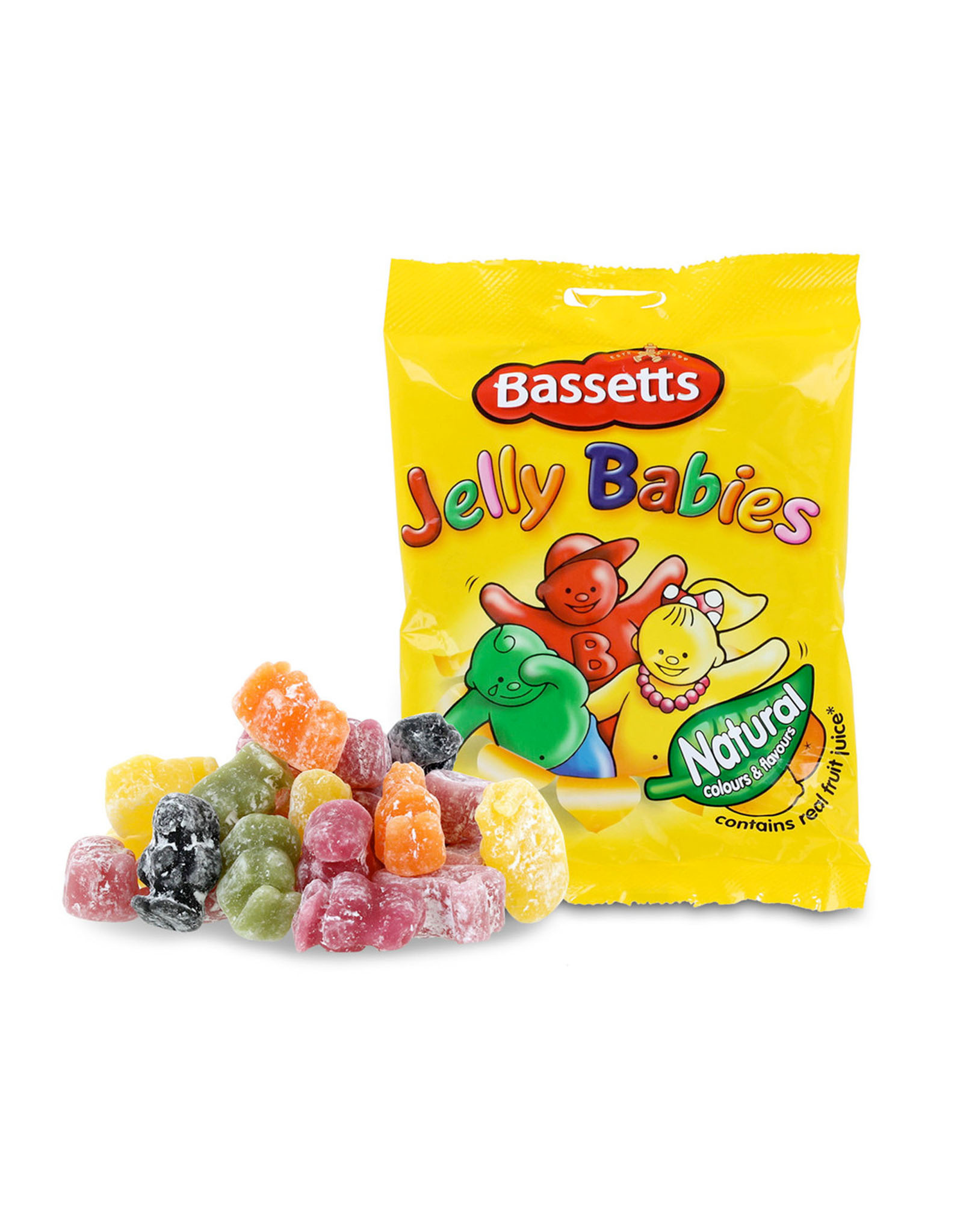 CANDY MAYNARD BASSETTS JELLY BABIES BAG (165g)