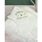 BABY BLANKETS “WRAPPED in IRISH LOVE” BABY BLANKET