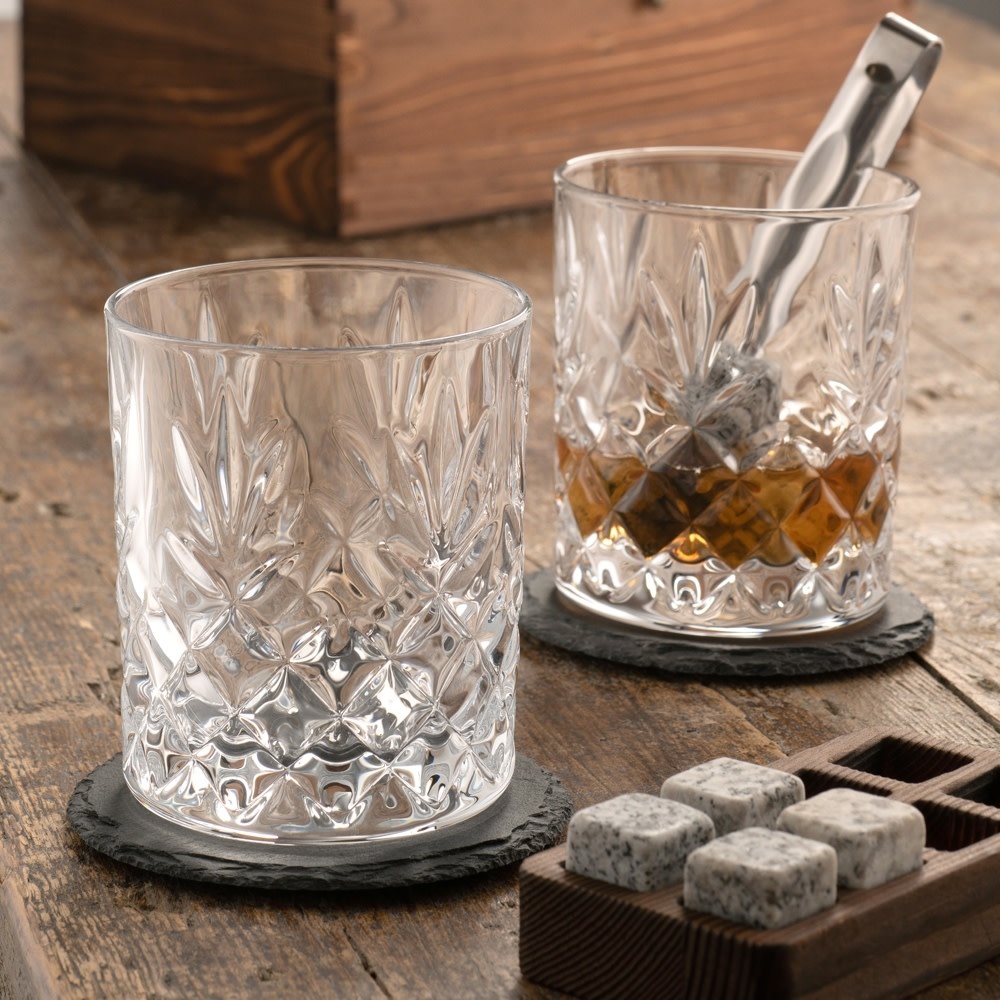 BARWARE GALWAY CRYSTAL RENMORE WHISKEY SET