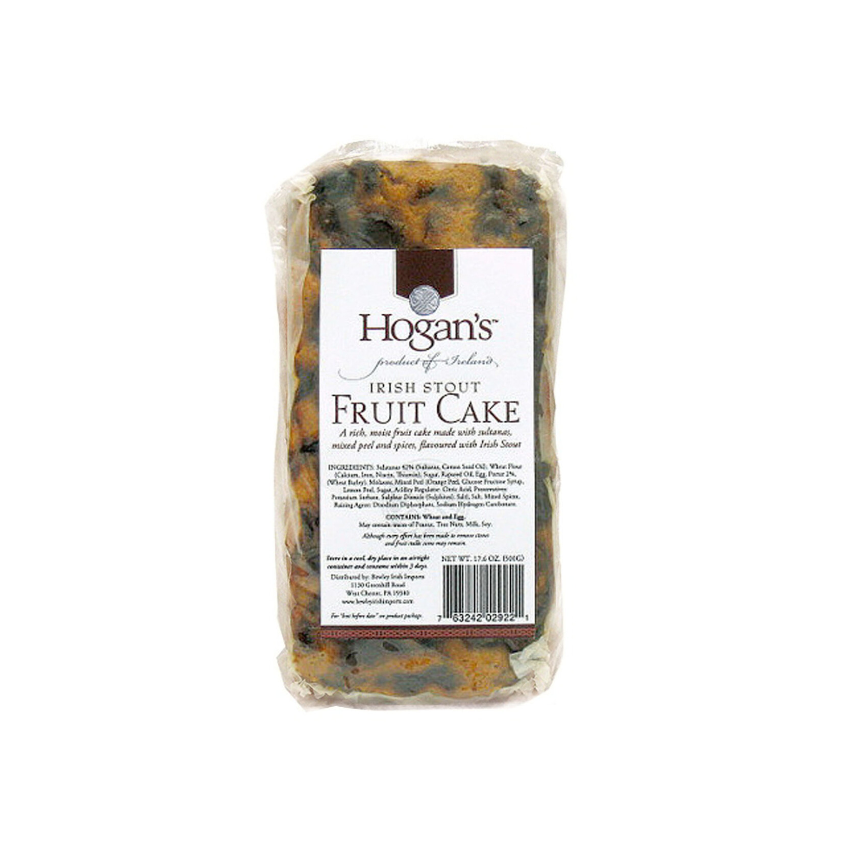 HOLIDAY TREATS HOGAN'S IRISH STOUT FRUITCAKE