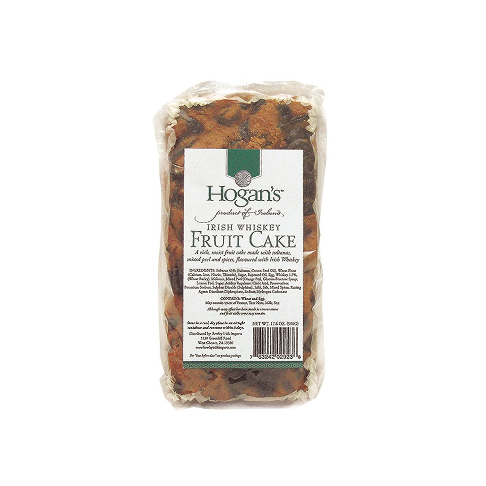 HOLIDAY TREATS HOGAN'S IRISH WHISKEY FRUITCAKE