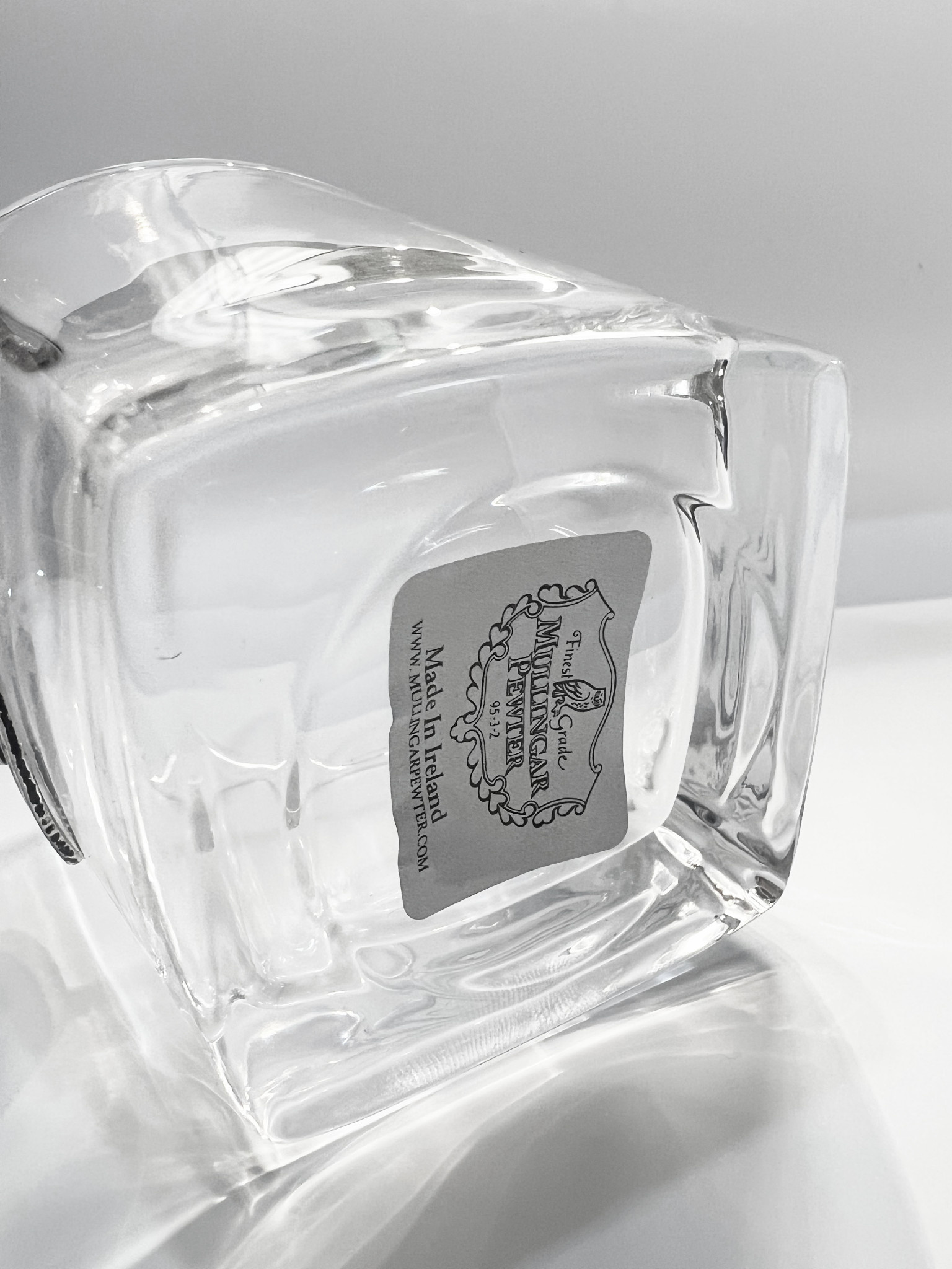 BARWARE MULLINGAR PEWTER WHISKEY GLASSES (2) - 4 Trinity