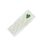 ACCESSORIES PATRICK FRANCIS KNIT HEADBAND w SHAMROCK