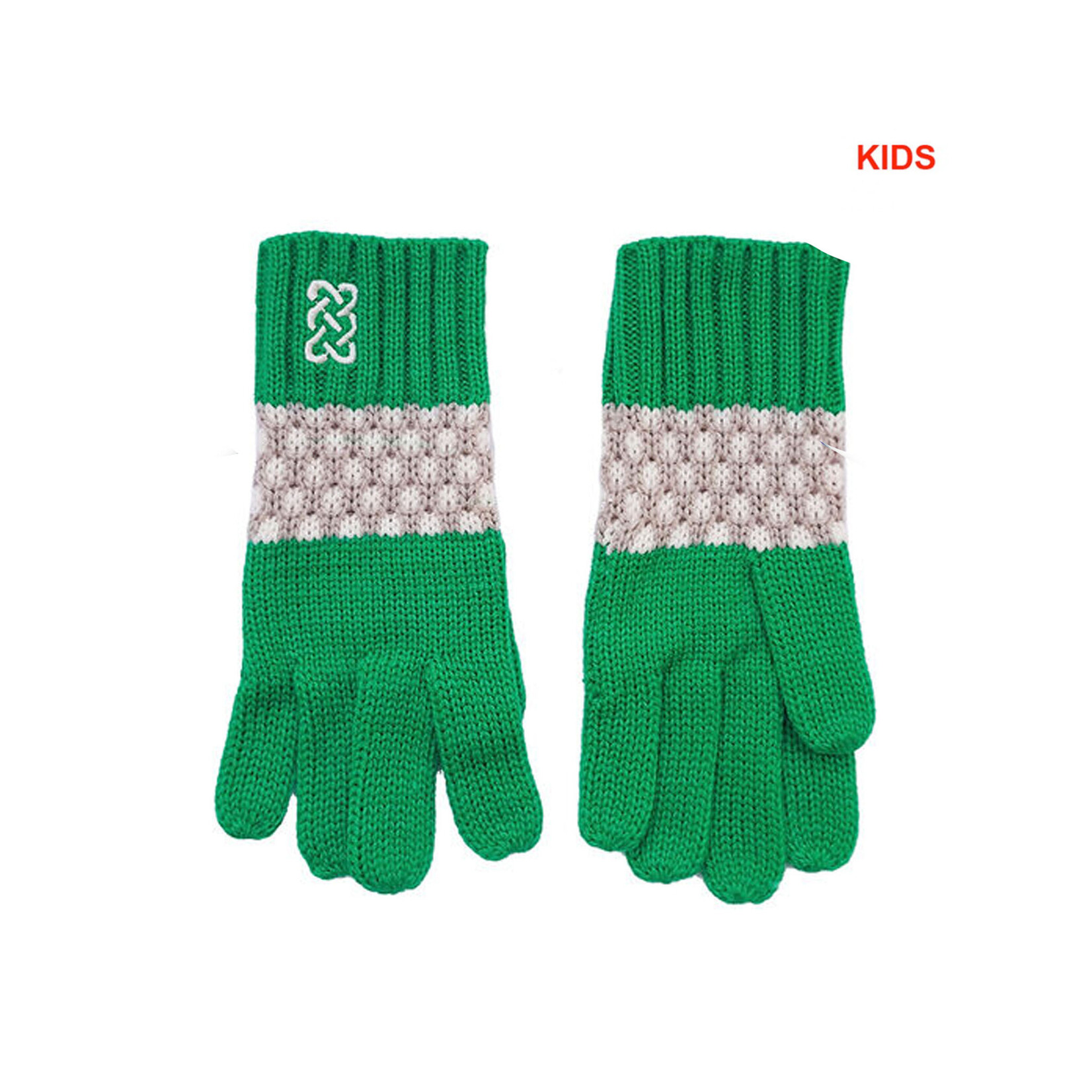 KIDS ACCESSORIES PATRICK FRANCIS EMERALD KNOT KIDS GLOVES