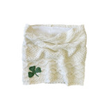 ACCESSORIES PATRICK FRANCIS KNIT SNOOD w SHAMROCK
