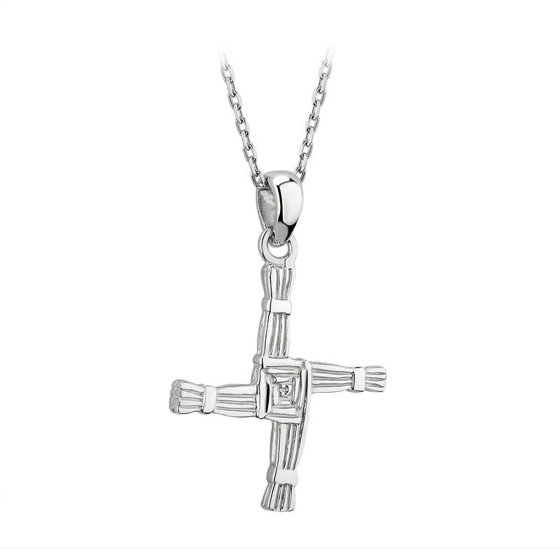 Saint Brigid's Cross necklace
