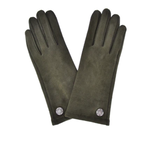 ACCESSORIES LADIES CELTIC BUTTON GLOVES - Dark Olive