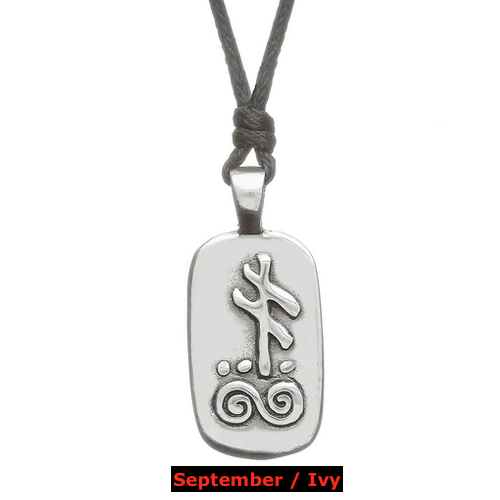 PENDANTS & NECKLACES WOODS- CELTIC ASTROLOGY PENDANT